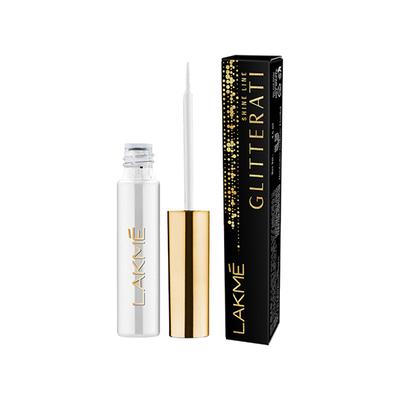 Lakme Glitterati Shine Eyeliner Ethereal White 4.5 ml - Eyeliners
