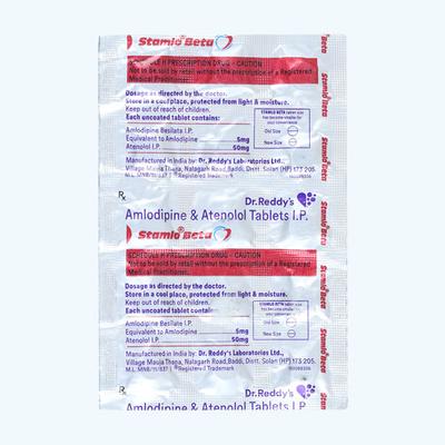 Stamlo Beta Tablet 15'S - Hypertension-Bet
