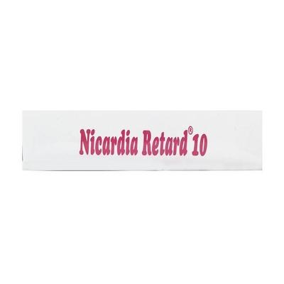 Nicardia Retard 10mg Tablet 15'S - Hypertension-Cal