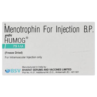 Humog 75Iu Injection 1's - Hormonal Therapy-Tro