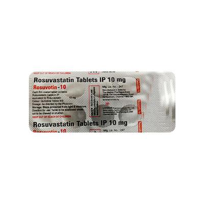ROSUVOTIN 10 Tablet 10's - High Cholesterol-Dys