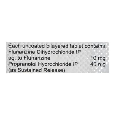 Zinepra 10mg Tablet 10'S - Migraine