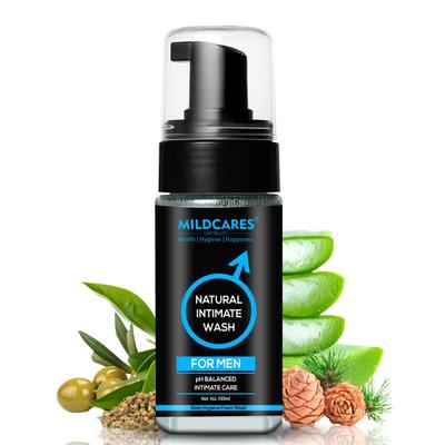 Mildcares Natural Intimate Foaming Wash For Men 100 ml - Intimate Hygiene