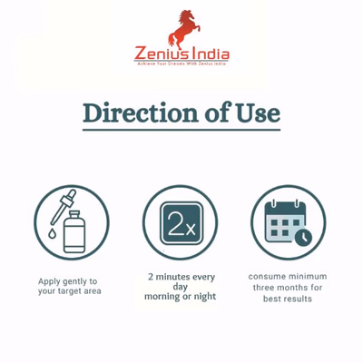 Zenius Xtra Power Gold Booster Oil 50 ml - Intimate Oil