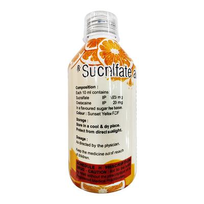LENOCARB S PLUS SUGAR FREE ORANGE FLAVOUR Suspension 200ml - Ulcer/Reflux/Flatulence-Aaa