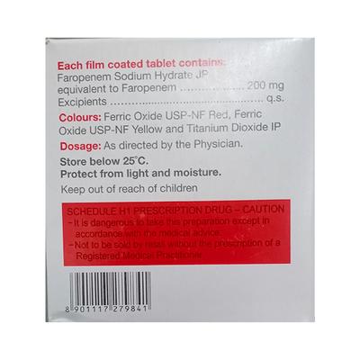 FAROBACT 200 Tablet 10's - Bacterial Infections-OBL
