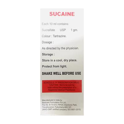 SUCAINE Oral Suspension 170ml - Ulcer/Reflux/Flatulence-Aaa
