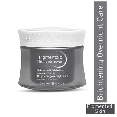 Bioderma Pigmentbio Night Renewer Brightening Overnight Cream For Skin 50 ml - Scrubs & Exfoliants