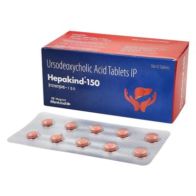 Hepakind 150mg Tablet 10'S - Cholelithiasis/Gall Stones