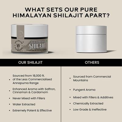 Wellbeing Nutrition Pure & Original Himalayan Shilajit Resin 10 gm - Multi-Vitamins