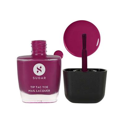 Sugar Cosmetics Tip Tac Toe Nail Lacquer Classic 27 - Spicy Sangria 9 ml - Nail Polish