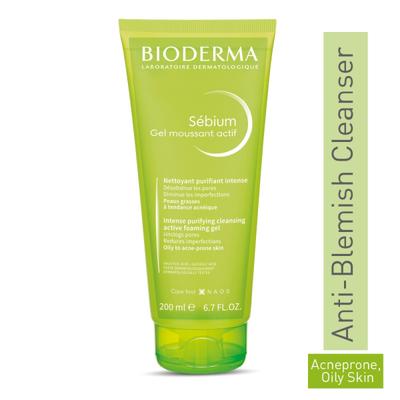 Bioderma Sebium Gel Moussant Actif Foaming Gel 200 ml - Face Gels