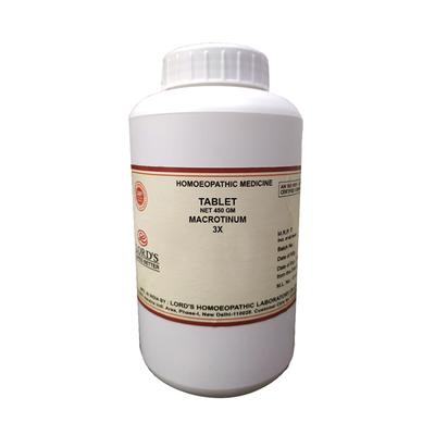 Lord's Trituration Macrotinum 3X Tablet 450 gm - Bio-Chemic