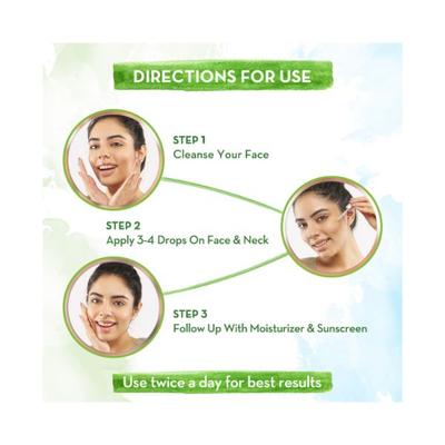 Mamaearth Leaves of Clarity Essence Serum For Acne Prone with Neem & Salicylic Acid for Clear Skin 30 ml - Face Serum