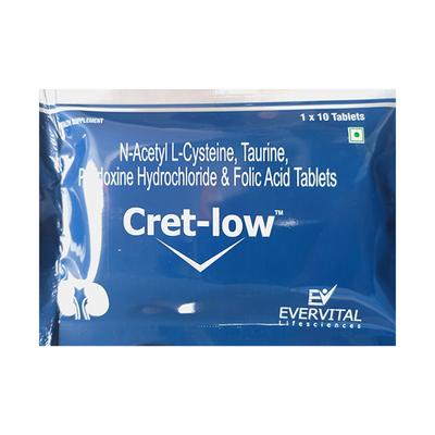 CRET LOW Tablet 10's - Supplements-Sup