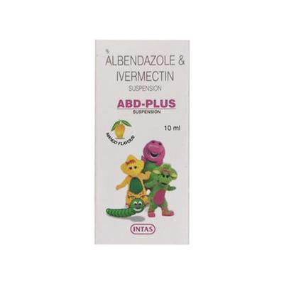 ABD Plus Mango Flavour Suspension 10ml - Parasitic Worms-Ant
