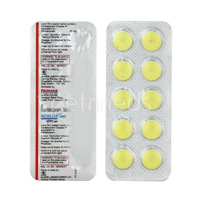 Newcita 20mg Tablet 10'S - Depression-Ant