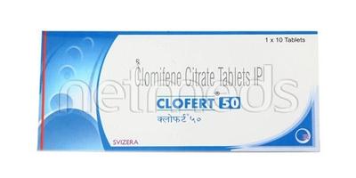 Clofert 50mg Tablet 10'S - Hormonal Therapy-Tro
