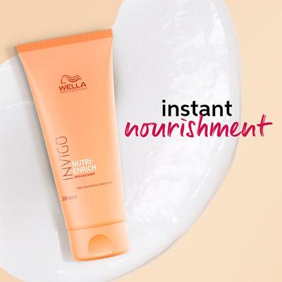 Wella Professionals Invigo Nutri Enrich Deep Nourishing Conditioner 200ml - Conditioners