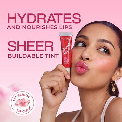 L.A.Girl On Cloud Nine Glazed Lippie Lipgloss Lip Serum-Sweet 12 ml - Lip Glosses