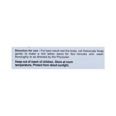 KETOSCALP Soap 75gm - Skin Infections-Taa
