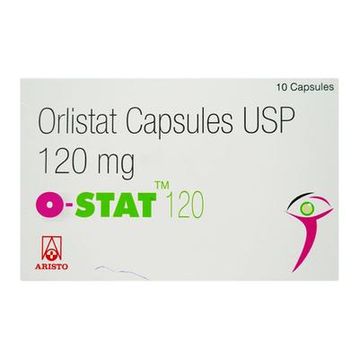 O Stat 120mg Capsule 10'S - Obesity