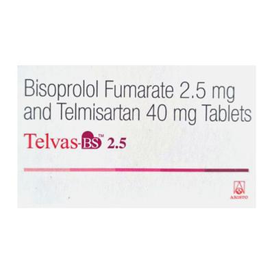 TELVAS BS 2.5 Tablet 10's - Hypertension-Ana