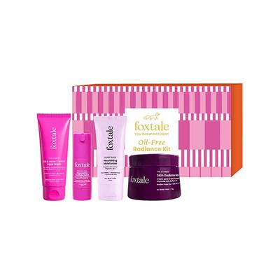 Foxtale Oil Free Radiance Kit - Festive Glow, Oil-Free Radiance 1's - Facial Kits