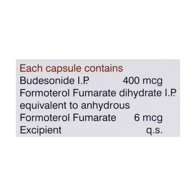 Budamate 400 Transcap 30'S - Asthma/COPD-Ast