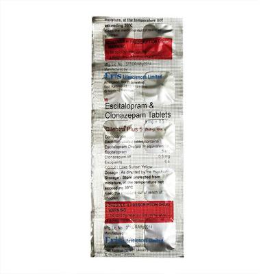 Cilentra Plus Tablet 10'S - Depression-Ant