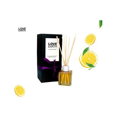 Love Earth Premium Reed Diffuser Lemon Scent Toxin-Free Frangrance 30 ml - Diffuser