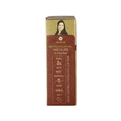 HM Herbal Me Nut Brown Certified natural Hair Colour 200 gm - Powder