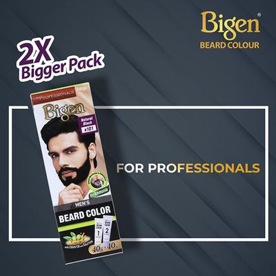 Bigen Men's Beard Color - B103 Brown(40gm+40gm) 2's - Beard Colour