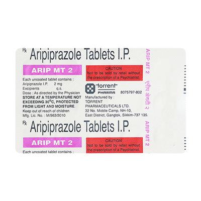 ARIP MT 2 Tablet 15's - Schizophrenia-Aps