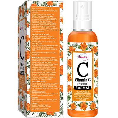 Stbotanica Vitamin C & B3 Face Mist, Ultra Fresh 120 ml - Face Mists