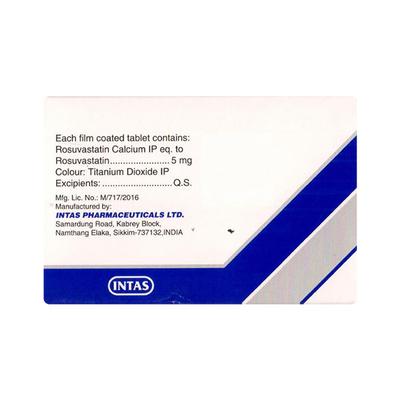 LIPITAS 5 Tablet 15's - High Cholesterol-Dys