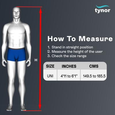 Tynor Walking Stick Quadripod - Silver 1's - Walker & Walking Stick