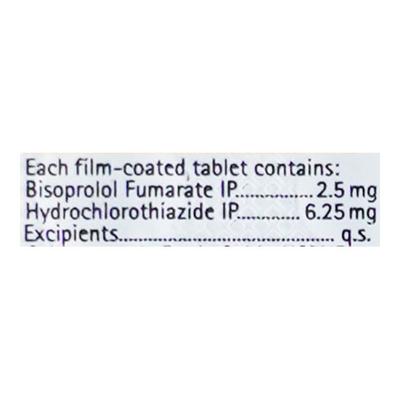 Lodoz 2.5mg Tablet 10'S - Hypertension-Bet