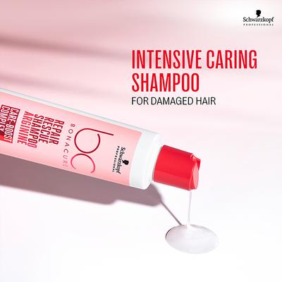 Schwarzkopf Professional Bonacure Repair Rescue Shampoo with Arginine and Vegan Keratin 250 ml - Shampoos