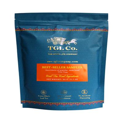 TGL Co. Bestsellers Tea Sampler Tea bags - Assorted 10's - Green/Herbal Teas