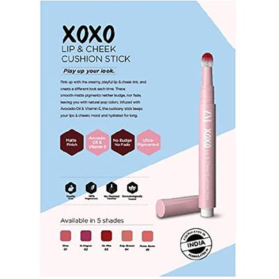 ZM Zayn Myza XOXO Lip & Cheek Cushion Stick - In Vogue 10 gm - Lipsticks