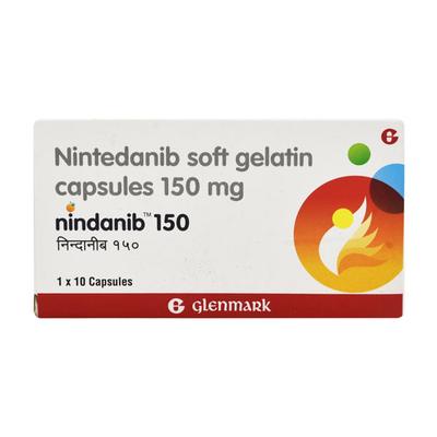 NINDANIB 150 Capsule 10's - Idiopathic Pulmonary Fibrosis