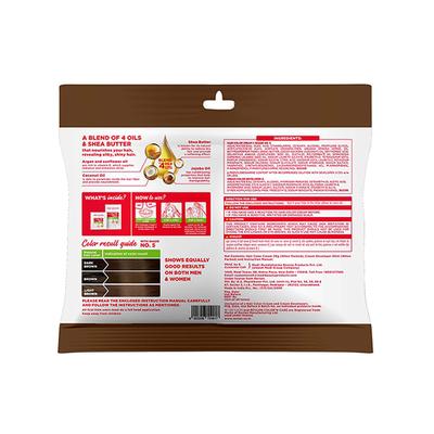 Revlon Color 'N Care Nourishing Permanent Hair Color - 5 Light Brown Sachet HAIR color cream 20g (when packed),Cream Developer 30ml (when packed) 1's - Crème