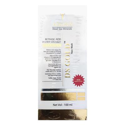 DS GOLD NEW Face Wash 100ml - Wrinkle/Anti Ageing-Oth