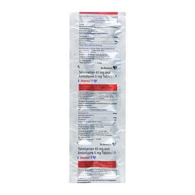 Stamlo T Tablet 10'S - Hypertension-Ana