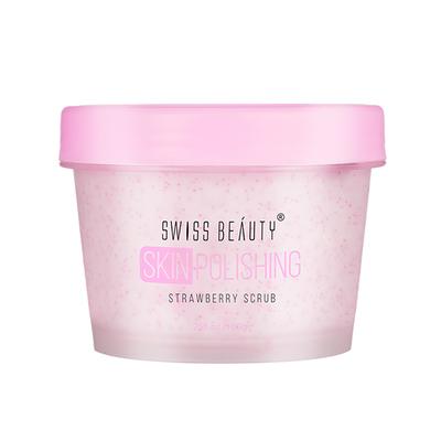 Swiss Beauty Skin Polishing Face Scrub - (Strawberry) 100 gm - Scrubs & Exfoliants