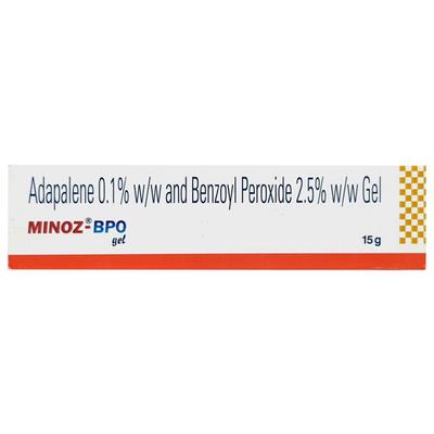 Minoz Bpo Gel 15gm - Acne-Acn