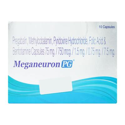 Meganeuron PG Capsule 10'S - Neuropathic Pain-Dru