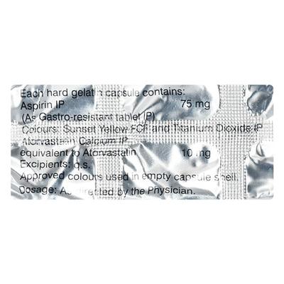 Ecosprin AV 75mg Capsule 15'S - Blood Clot-Ant