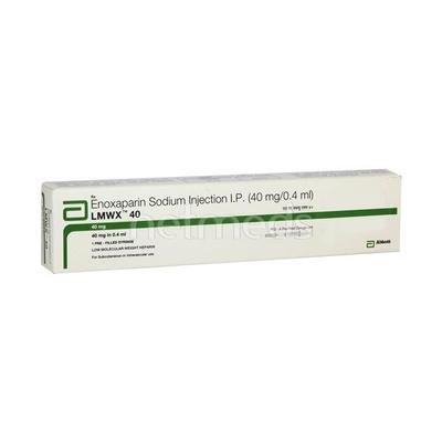 Lmwx 40mg Injection 0.4ml - Blood Clot-Ant